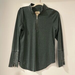 Chaser Green Quarter Zip